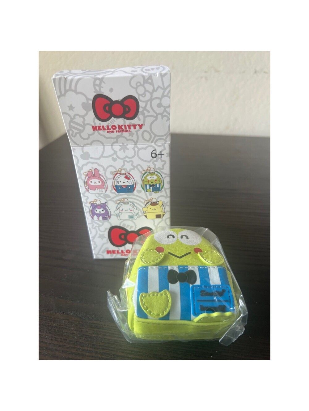 Keroppi Sanrio Cosplay Blind Mini Backpack Keychain Charm My Melody Hello Kitty